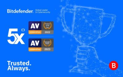 Bitdefender gana el premio «Producto destacado de 2023» en AV-Comparatives: más de una década de dominio